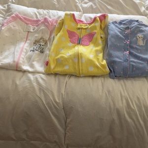 3 infant sleepers in good condition so very cute !